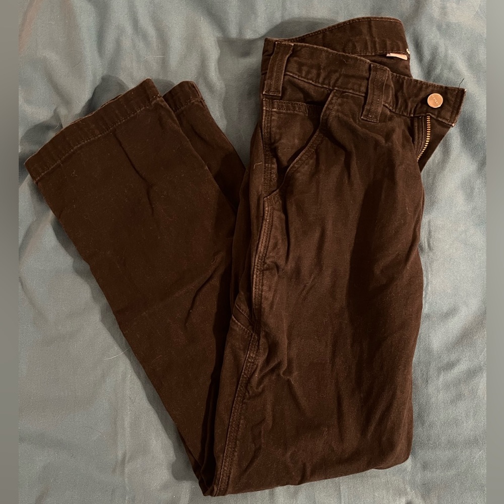men’s black Carhart relaxed fit